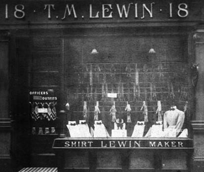 T M Lewin First Shop